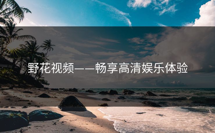野花视频——畅享高清娱乐体验